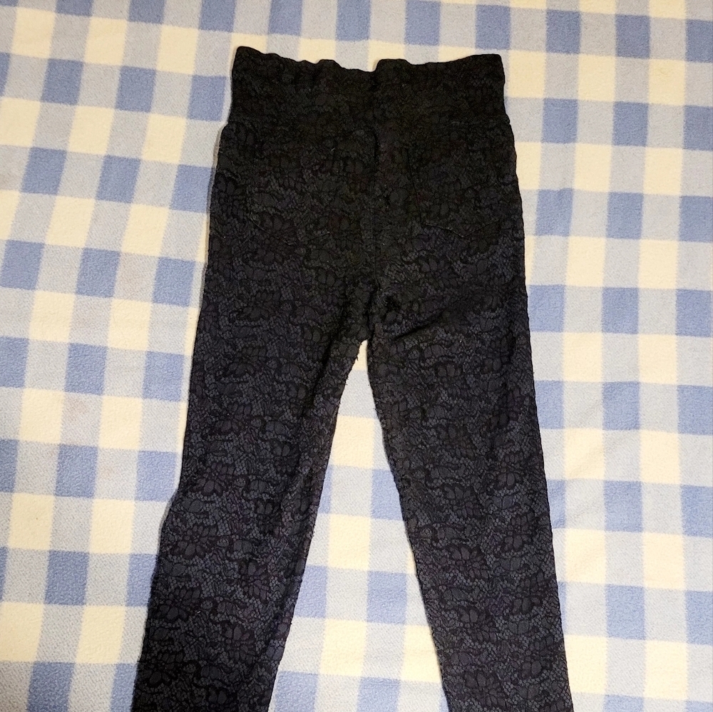 Helix Midnight Blue Lace Trousers - Picture 6 of 6